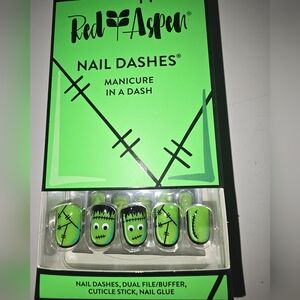 Red Apen Green "Frankenstein" Nail Dashes by Red Aspen